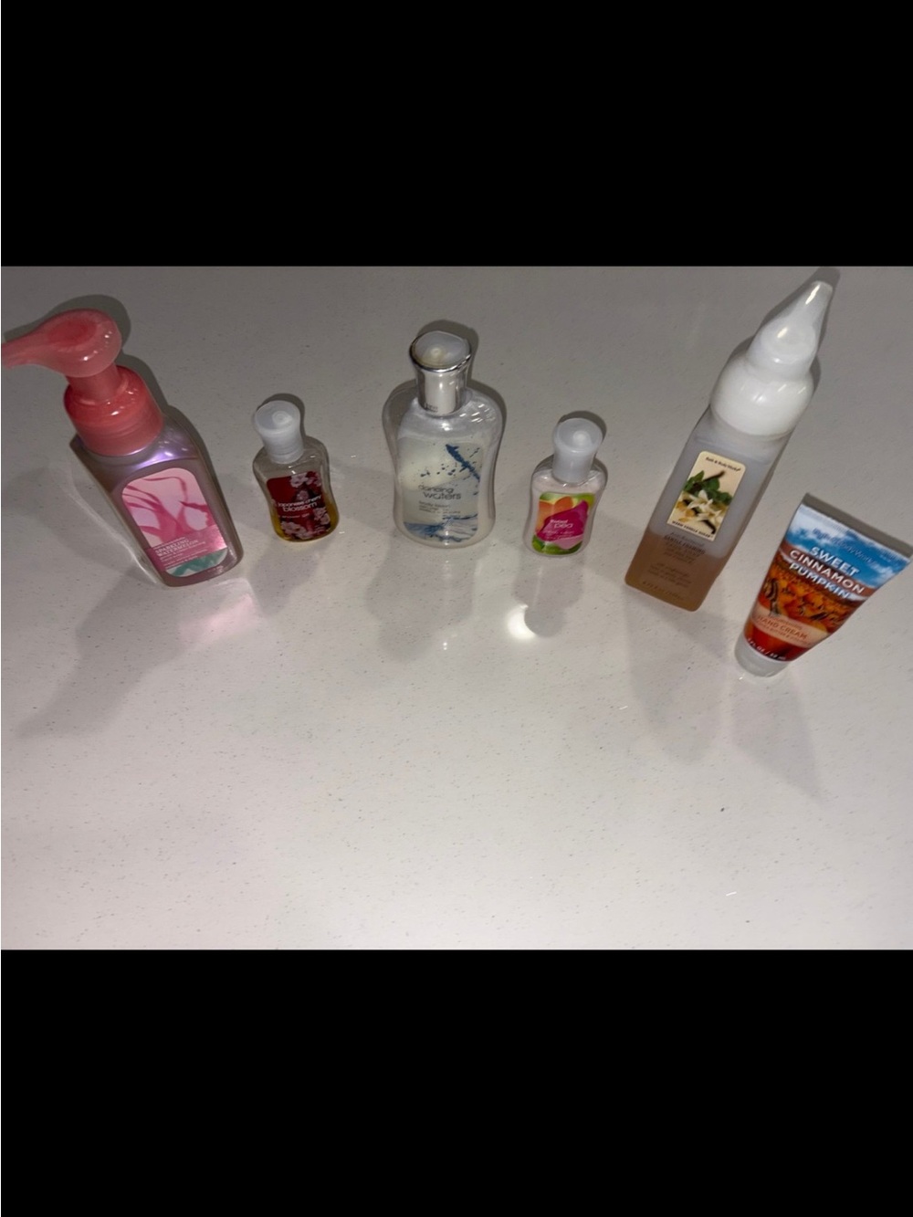 Bath Body Works vintage vanilla sugar cinnamon pumpkin watermelon Tahitian